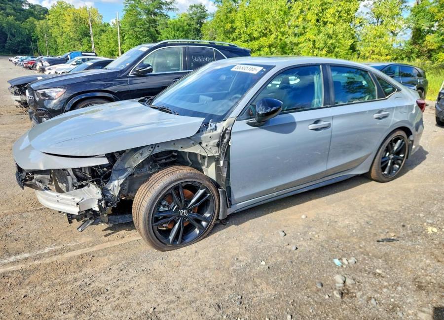 Salvage 2026 Honda Civic Si in Gray