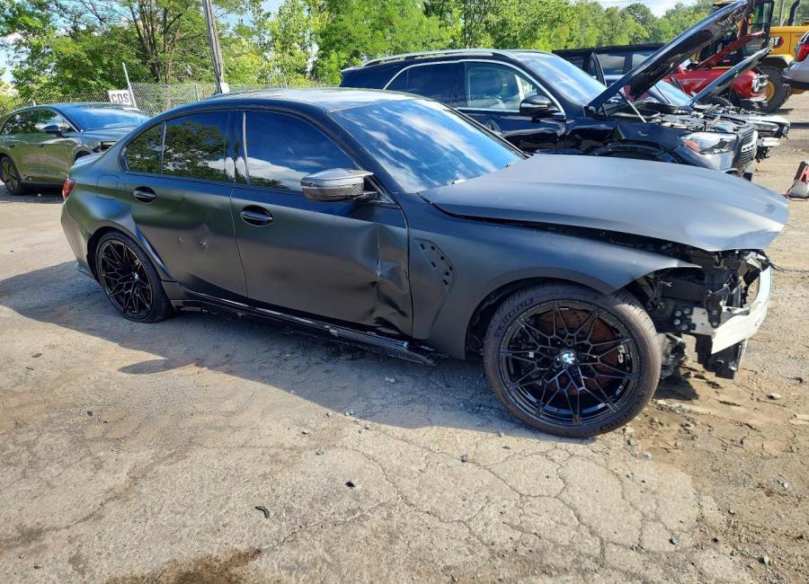 Salvage 2023 Bmw M3  in Black
