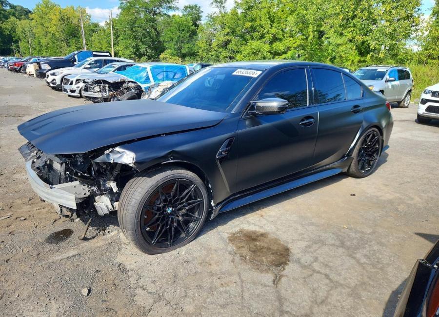 Salvage 2023 Bmw M3  in Black