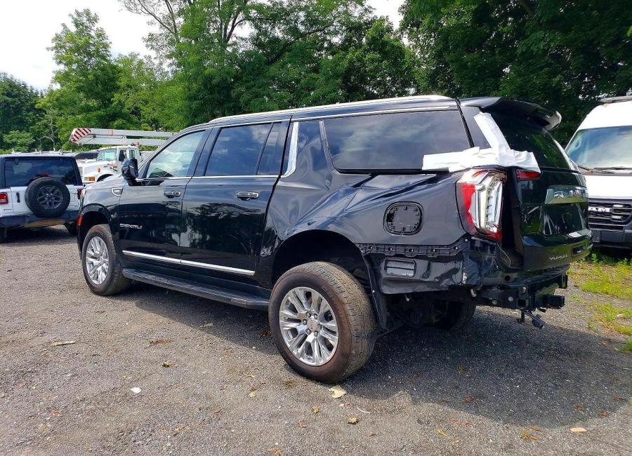 Salvage 2024 Gmc Yukon Xl Denali in Black