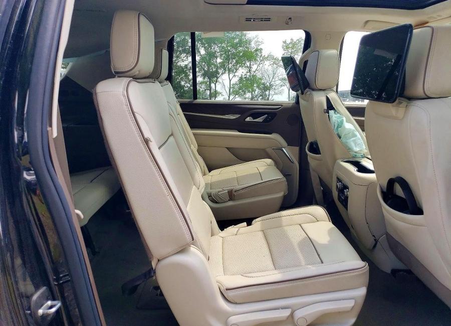 Salvage 2024 Gmc Yukon Xl Denali in Black