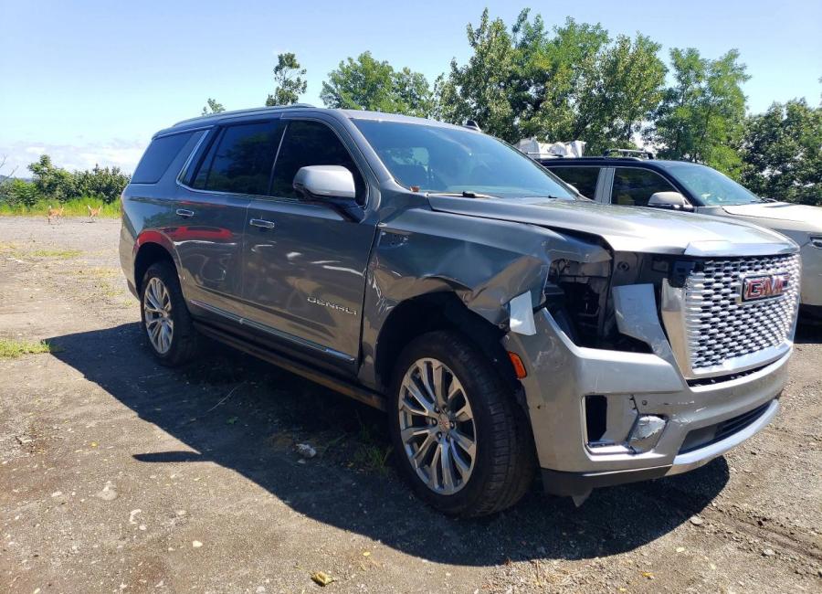 Salvage 2024 Gmc Yukon Denali in Gray