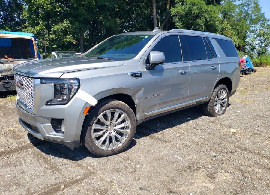 Salvage 2024 Gmc Yukon Denali in Gray