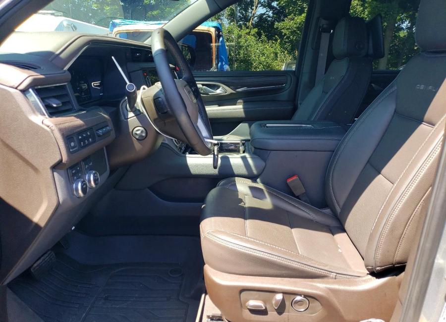 Salvage 2024 Gmc Yukon Denali in Gray
