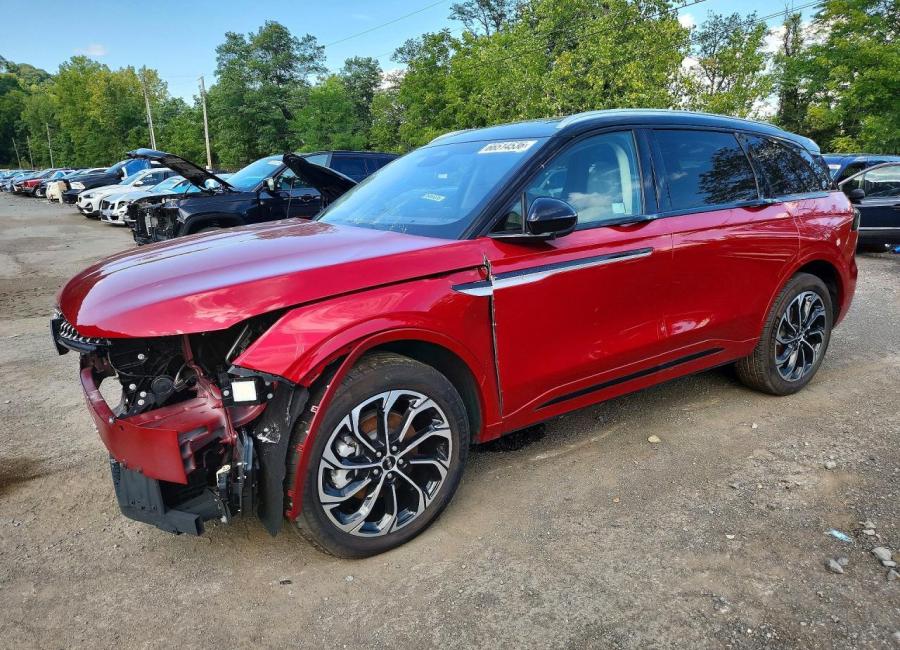 Salvage 2025 Lincoln Nautilus  in Burgundy