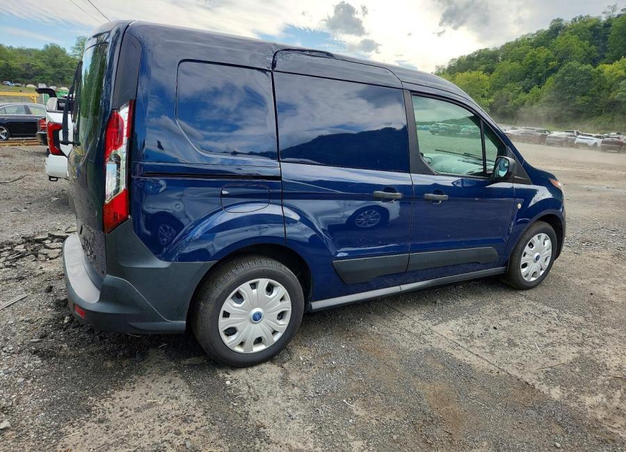 Salvage 2019 Ford Transit Connect  in Blue