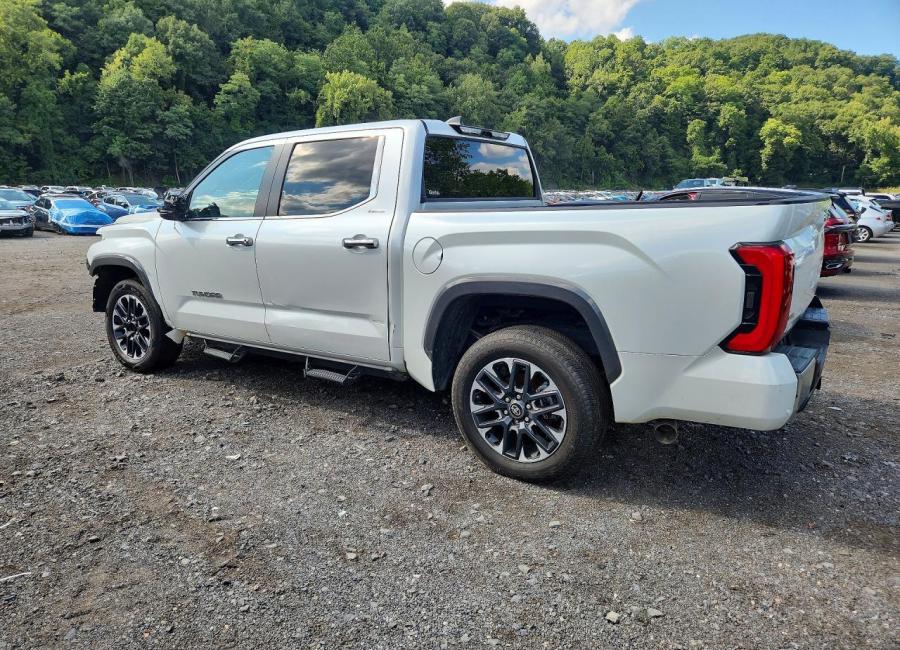 Salvage 2025 Toyota Tundra Limited in White