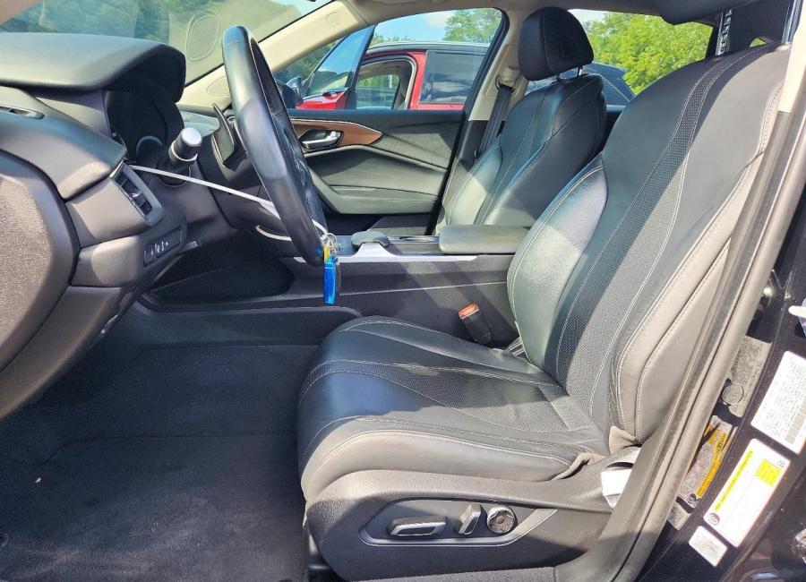 Salvage 2021 Acura Tlx Technology in Black