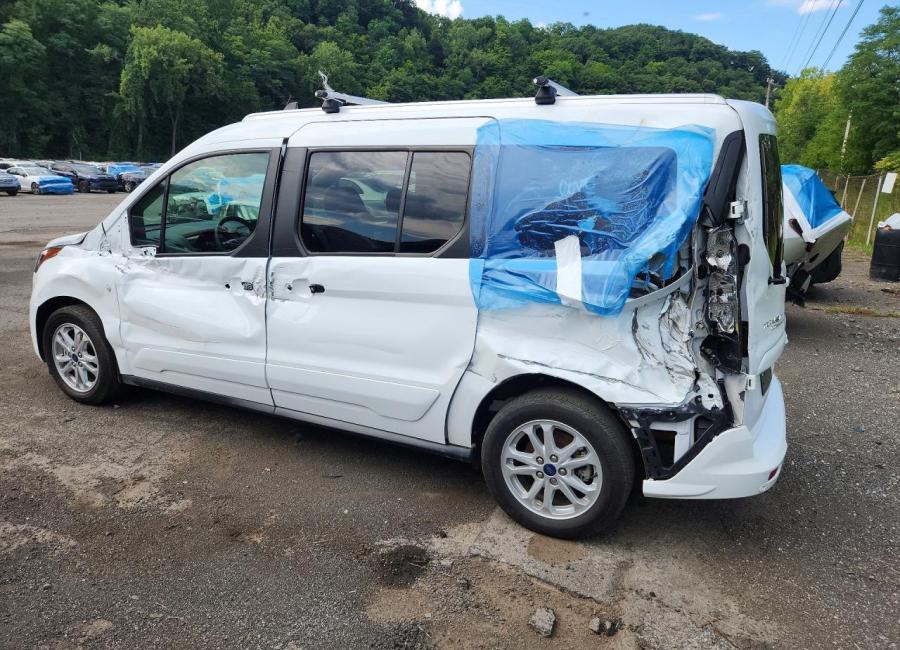 Salvage 2023 Ford Transit Connect  in White