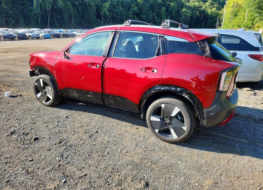 Salvage 2026 Nissan Kicks Sr in Burgundy