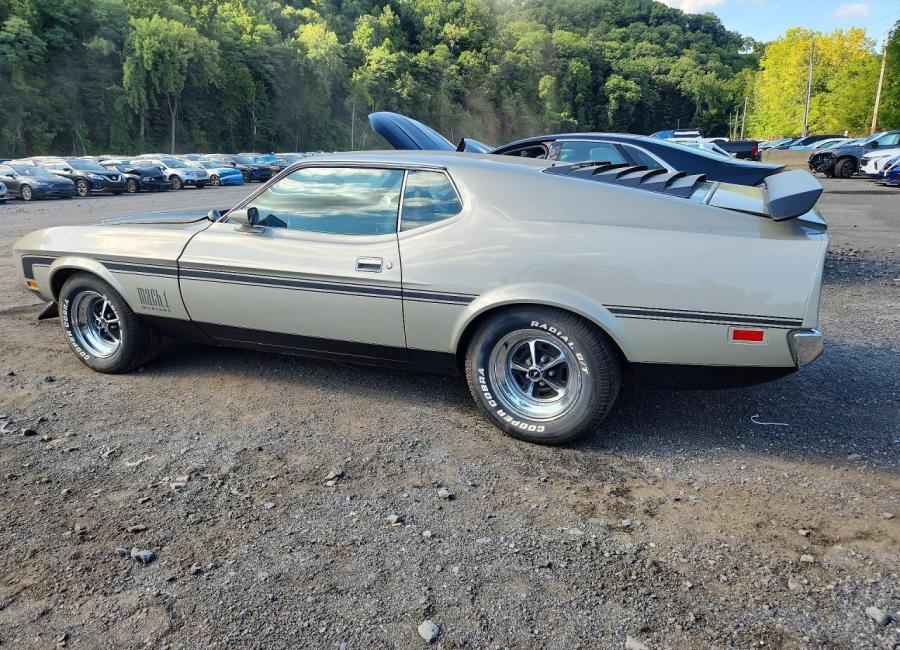 Salvage 1971 Ford Mustang M1 in Silver