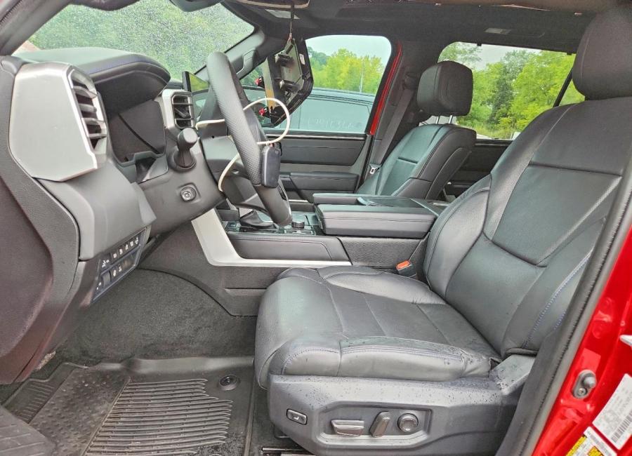 Salvage 2025 Toyota Sequoia Platinum in Burgundy