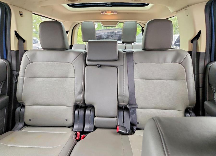 Salvage 2018 Ford Flex  in Blue