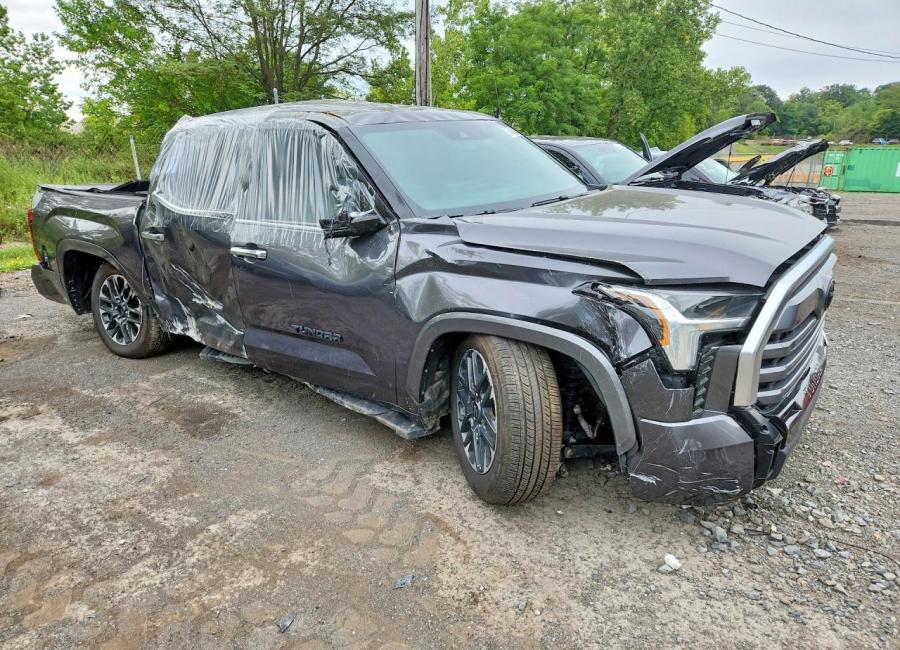 Salvage 2025 Toyota Tundra Crewmax Limited in Gray