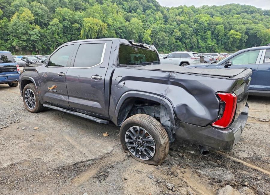 Salvage 2025 Toyota Tundra Crewmax Limited in Gray