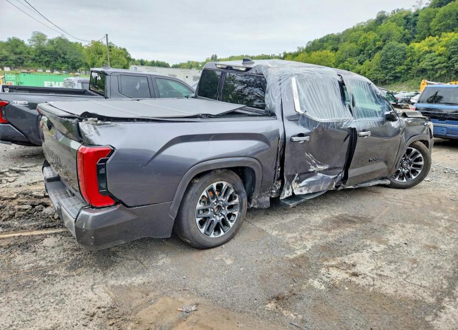 Salvage 2025 Toyota Tundra Crewmax Limited in Gray