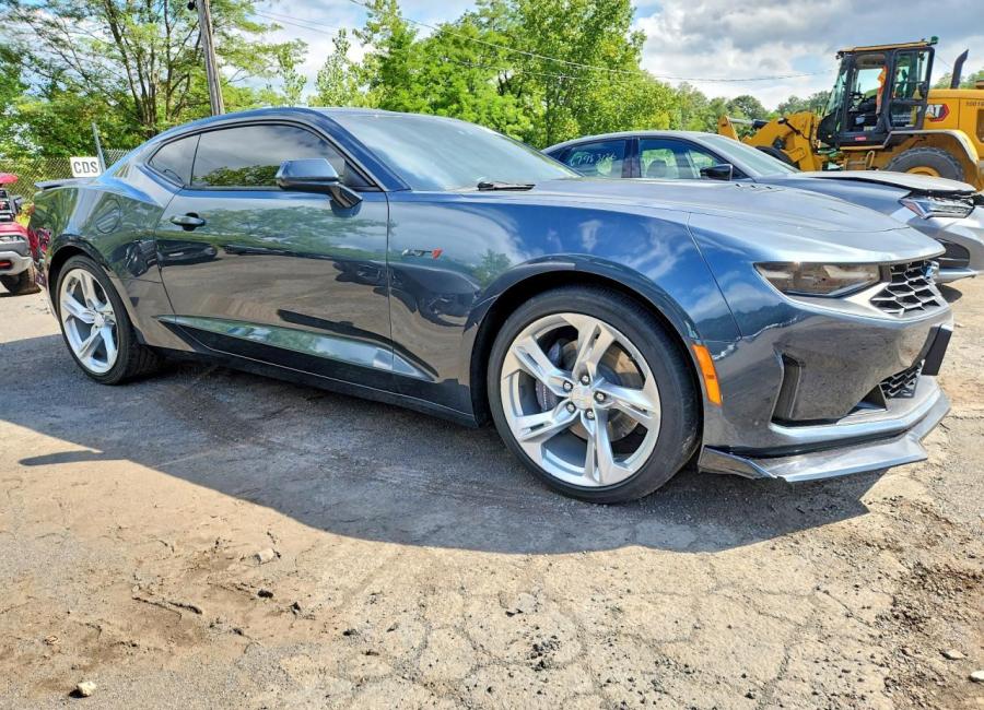 Salvage 2022 Chevrolet Camaro  in Gray