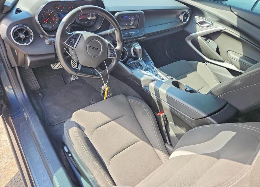 Salvage 2022 Chevrolet Camaro  in Gray