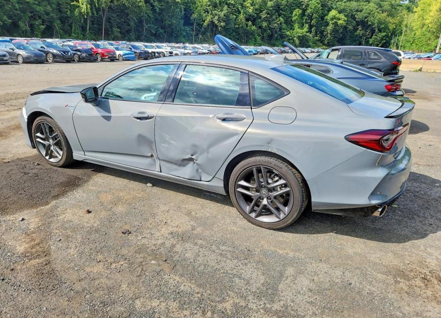 Salvage 2024 Acura Tlx A-spec in Gray