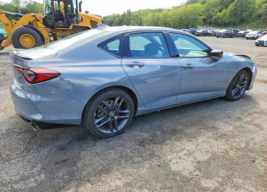 Salvage 2024 Acura Tlx A-spec in Gray