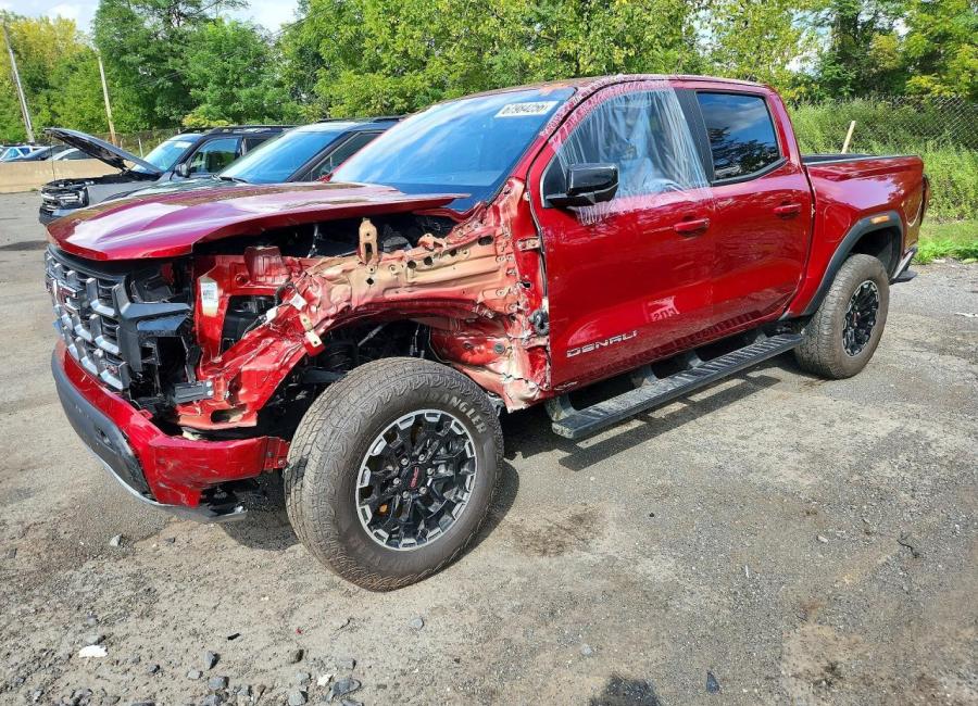 Salvage 2026 Gmc Canyon At4 in Burgundy