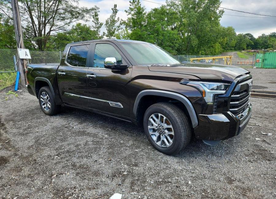 Salvage 2024 Toyota Tundra 1794 Edition Hv in Brown