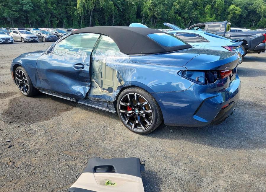 Salvage 2025 Bmw 430xi  in Blue