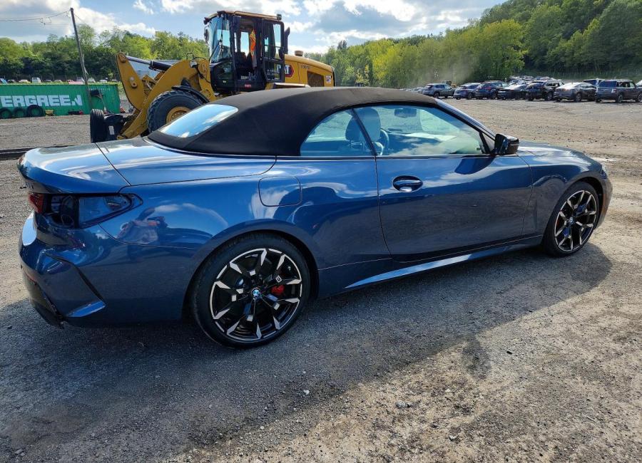 Salvage 2025 Bmw 430xi  in Blue