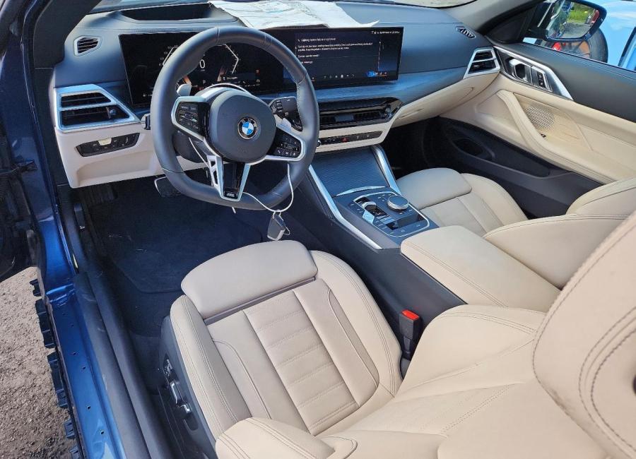 Salvage 2025 Bmw 430xi  in Blue