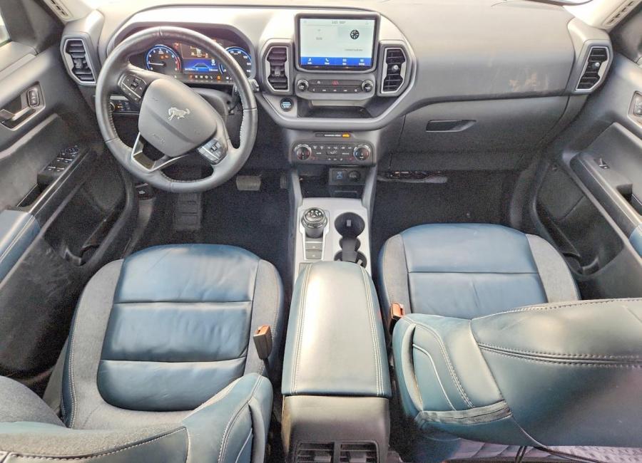 Salvage 2022 Ford Bronco Sport Outer Banks in White