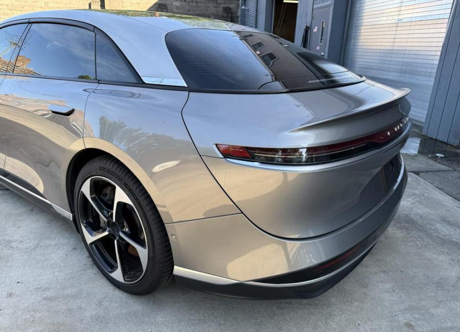 Salvage 2025 Lucid Motors Air  in Silver