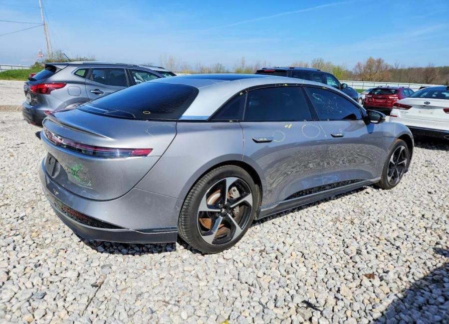 Salvage 2025 Lucid Motors Air  in Silver