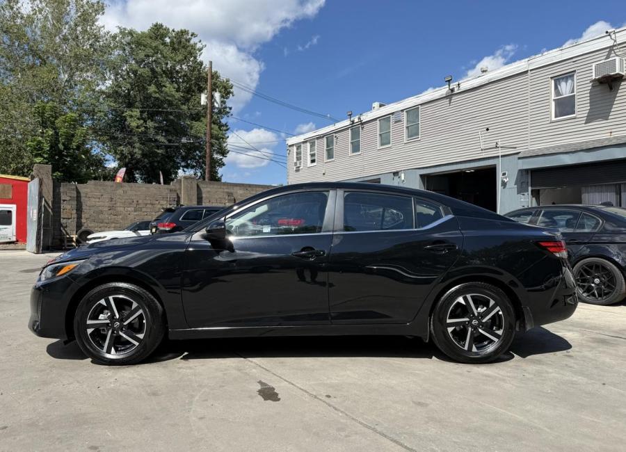 Salvage 2025 Nissan Sentra Sv in Black