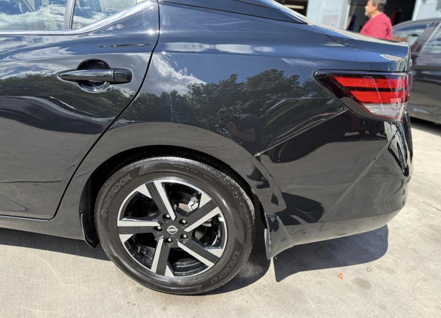 Salvage 2025 Nissan Sentra Sv in Black