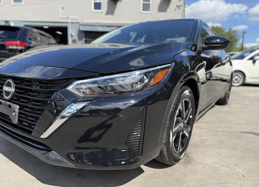 Salvage 2025 Nissan Sentra Sv in Black