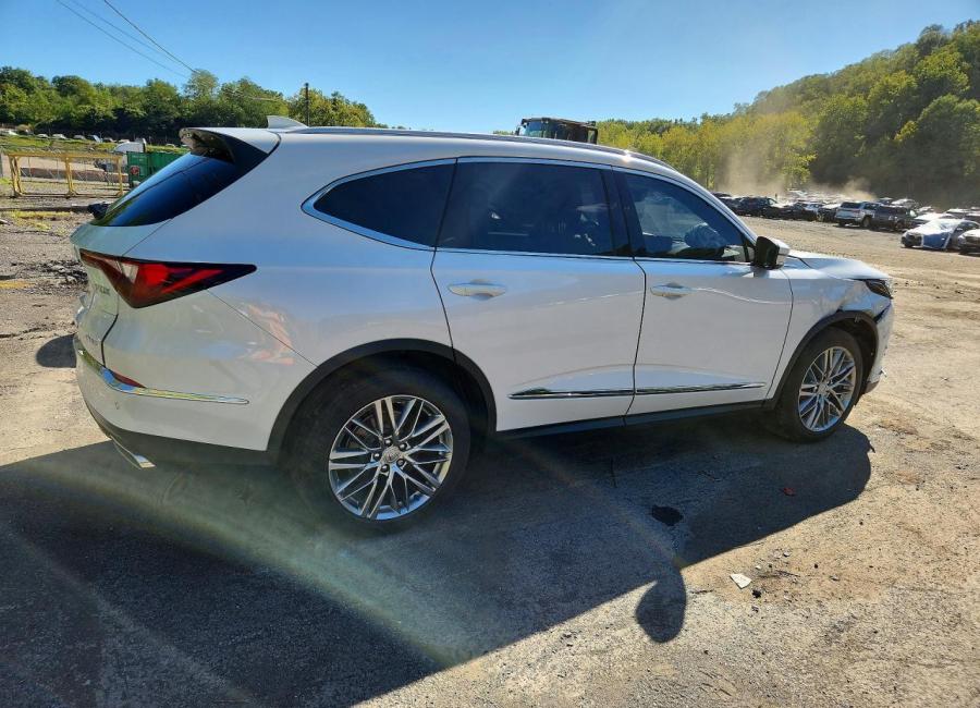 Salvage 2024 Acura Mdx  in White