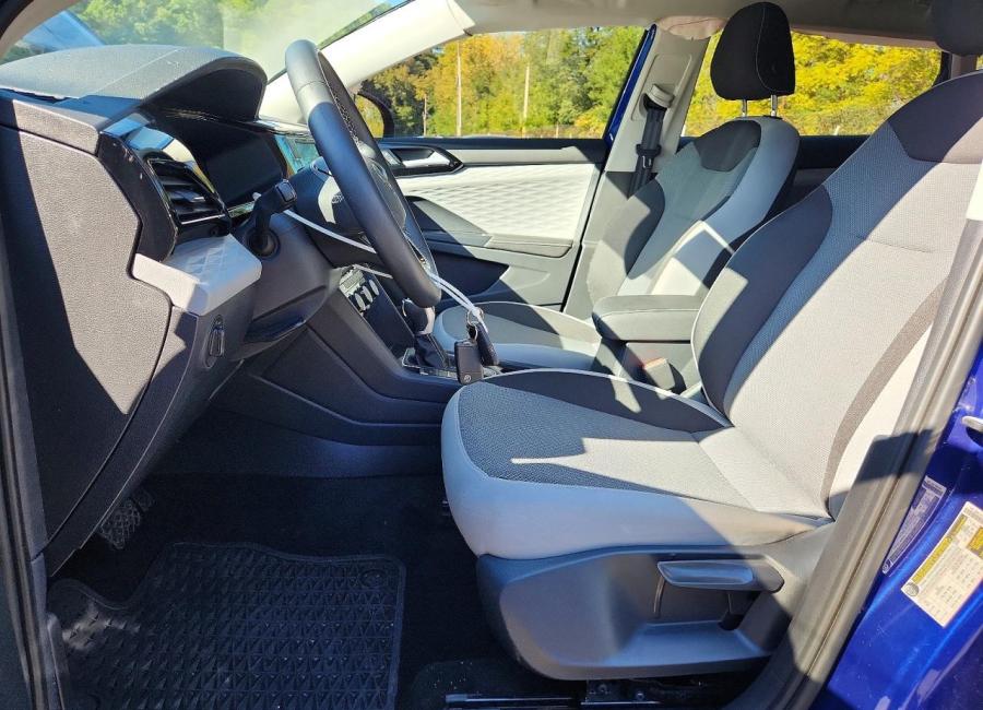 Salvage 2024 Volkswagen Taos S in Blue