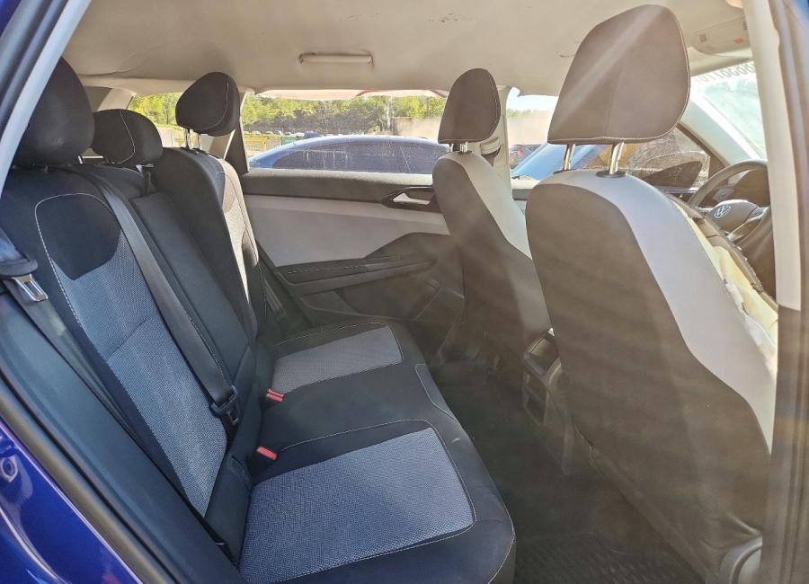 Salvage 2024 Volkswagen Taos S in Blue