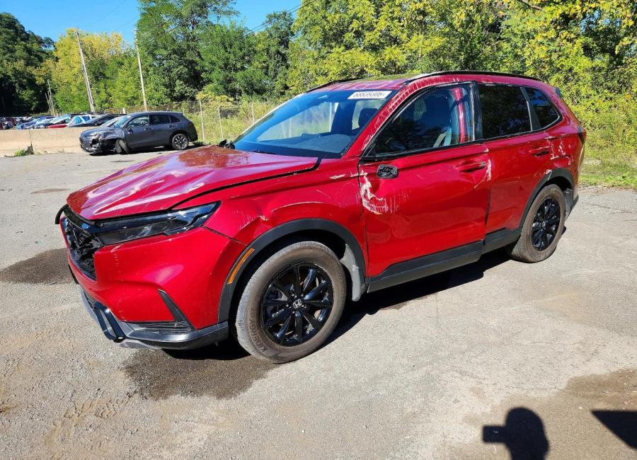 Salvage 2026 Honda Cr-v  in Burgundy