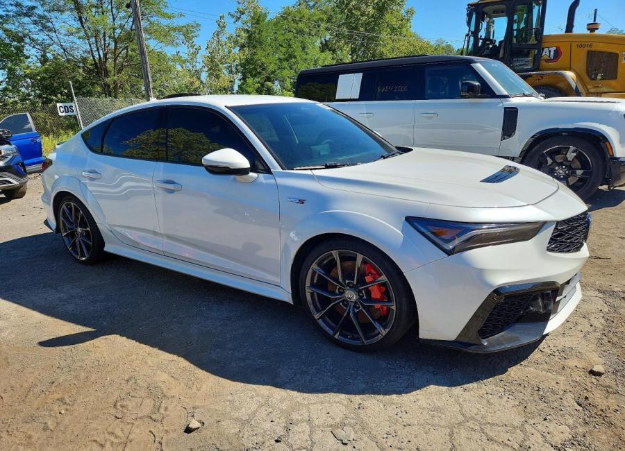 Salvage 2025 Acura Integra Type S in White