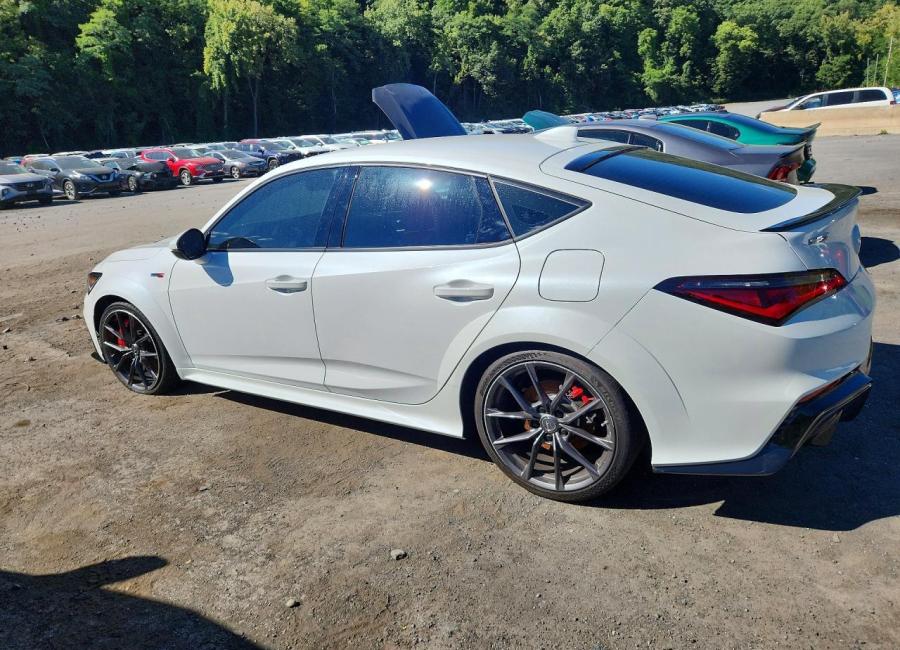 Salvage 2025 Acura Integra Type S in White