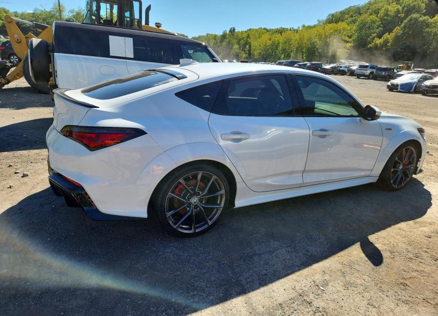 Salvage 2025 Acura Integra Type S in White