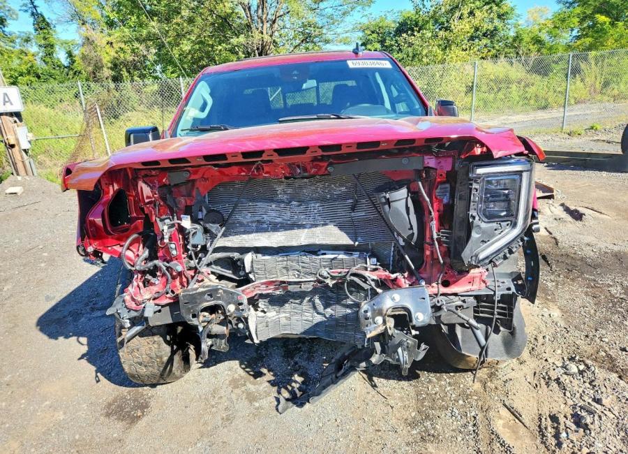 Salvage 2024 Gmc Sierra  in Burgundy