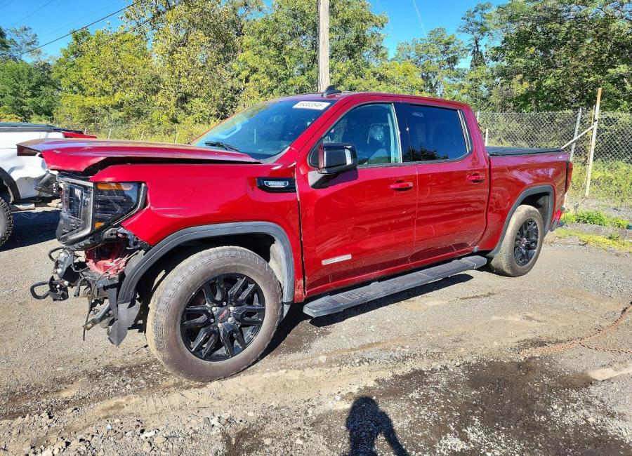 Salvage 2024 Gmc Sierra  in Burgundy