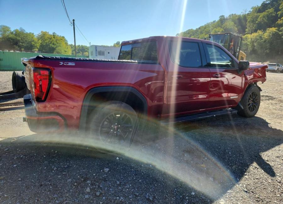 Salvage 2024 Gmc Sierra  in Burgundy