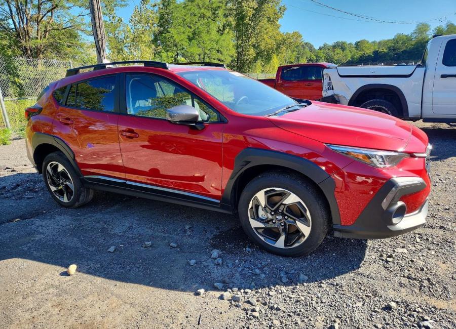 Salvage 2026 Subaru Crosstrek Limited in Red