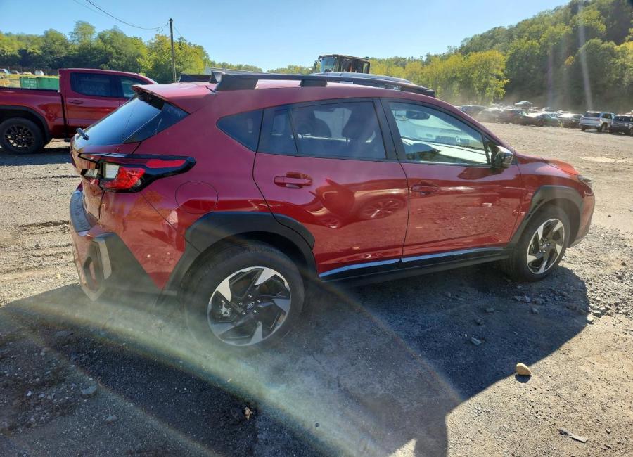 Salvage 2026 Subaru Crosstrek Limited in Red
