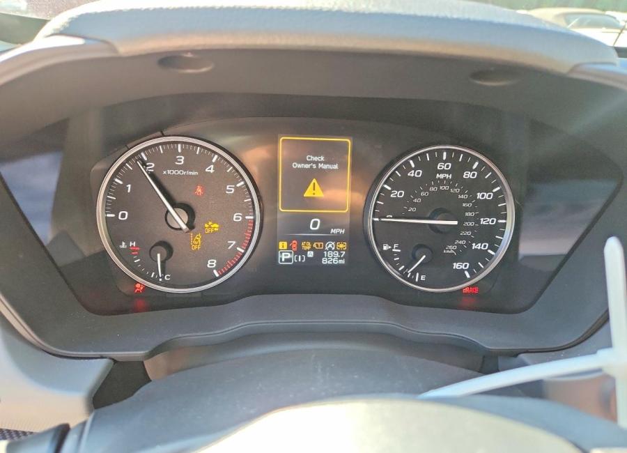 Salvage 2026 Subaru Crosstrek Limited in Red
