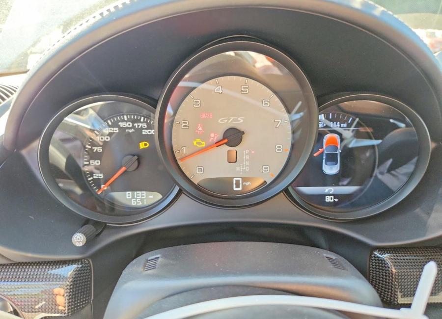 Salvage 2025 Porsche Boxster Gts in Gray