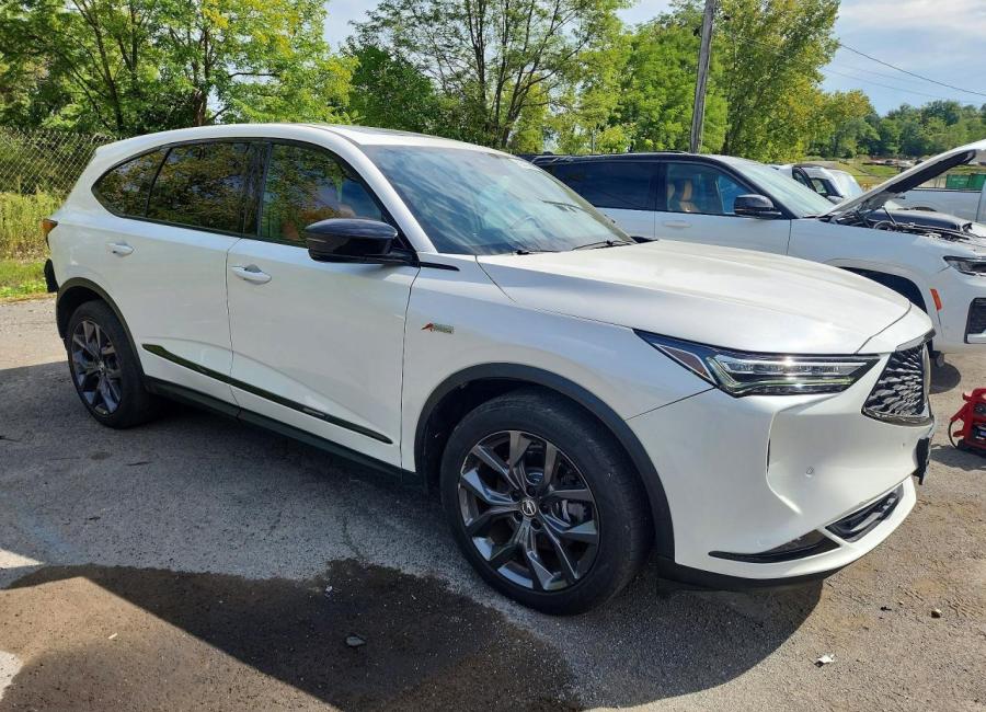 Salvage 2023 Acura Mdx A-spec in White
